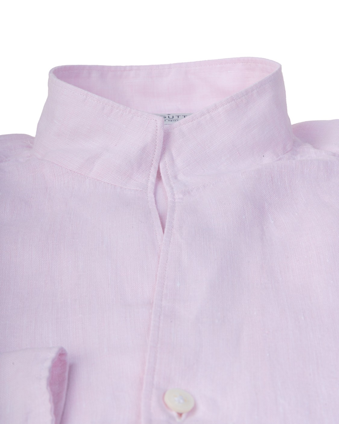 shop BAGUTTA  Camicia: Bagutta camicia rosa in lino.
Vestibilità slim.
Collo coreano.
Composizione: 100 % lino.
Fabbricato in Albania.. BRUXELLES EBLW CN0045-030 number 5024459
